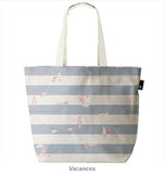 Rootote ルートート トートバッグ 通販 サイドポケット MEDIUM ミディアム キャンバス 肩掛け 花柄 軽い 軽量 レディース バッグ お買い物バッグ