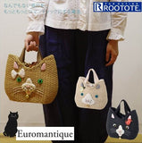 Rootote ルートート トートバッグ 通販 サイドポケット DELI デリ アニマル ネコ バスケット サブバッグ おしゃれ 小さめ  かわいい サブバッグ 手提げ - バックヤードファミリー