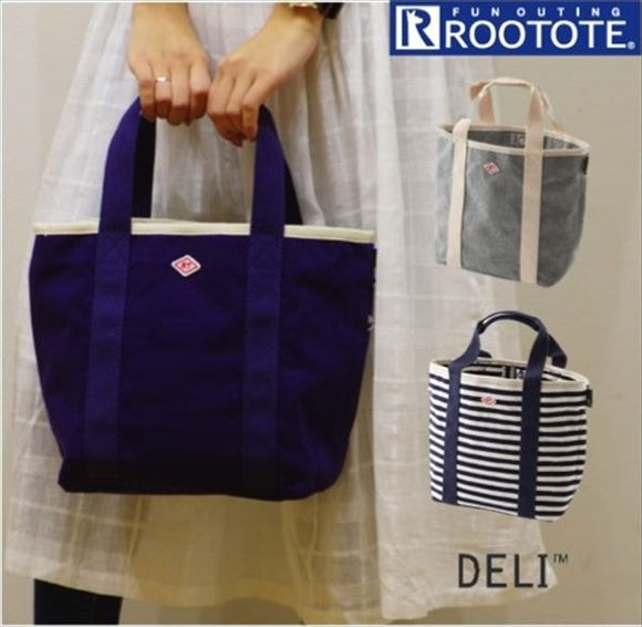 Rootote ルートート トートバッグ 通販 トートバッグ DELI デリ 天竺 サブバッグ シンプル おしゃれ 小さめ 軽量  サブバッグ 手提げ レディース