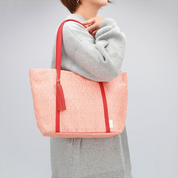 ルートート バッグ 通販 トートバッグ レディース おしゃれ 手さげ かばん 手提げ 鞄 ママバッグ マザーズバッグ 母の日 プレゼント 通勤 大容量 大きめ 通学 大人かわいい バスケット LT ミディアム タッセルバスケット-A ブランド ROOTOTE - バックヤードファミリー