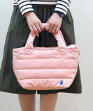 トートバッグ レディース 小さめ 通販 ROOTOTE ルートート 軽量 軽い FEATHER ROO フェザールー 通勤 サブバッグ おしゃれ かわいい ミニトートバッグ ファスナー付き 大容量 コンパクト ルーポケット あったか ハンドウォーマー ダウン 羽毛 フェザー DELI デリ 秋冬 - バックヤードファミリー