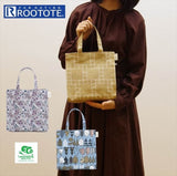 ROOTOTE トートバッグ ルートート 通販 レディース レディース 手さげ 手提げ サブバッグ おしゃれ 母の日 プレゼント 小さめ ミニ お散歩バッグ 大人 かわいい 手さげ 手提げ スクエア 花柄 フラワー ブランド - バックヤードファミリー