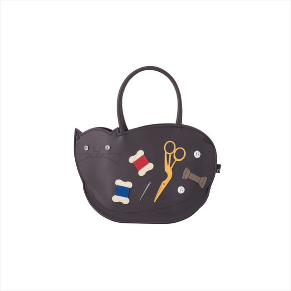ROOTOTE トートバッグ ルートート 通販 レディース DELI デリ サブバッグ おしゃれ ママバッグ マザーズバッグ 軽量 軽め カジュアル 手さげ 手提げ ナチュラル フェイクレザー キャット 猫 ねこ - バックヤードファミリー