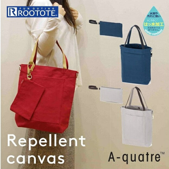 ROOTOTE トートバッグ ルートート 通販 レディース おしゃれ ブランド 手さげ 手提げ ショルダーバッグ ママバッグ マザーズバッグ はっ水 撥水 肩掛け シンプル お稽古バッグ レッスンバッグ カジュアル シンプル キャンバス - バックヤードファミリー