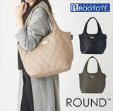 ルートート トートバッグ 通販 レディース ブランド ROOTOTE LT ラウンド PUキルティング-A 軽量 軽い 大きめ 大容量 通勤 通学 おしゃれ シンプル 上品 きれいめ 無地 キルティング 大人 かわいい 合皮 フェイクレザー カジュアル ナチュラル フォーマル ROUND - バックヤードファミリー