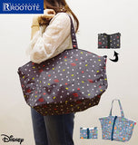 Rootote ルートート トートバッグ 通販 サイドポケット Theermo Keeper BARREL サーモキーパー　バレル DISNEY ディズニー 保冷 軽い 肩掛け 大容量  エコバッグ ショルダー 折りたたみ お買い物バッグ - バックヤードファミリー