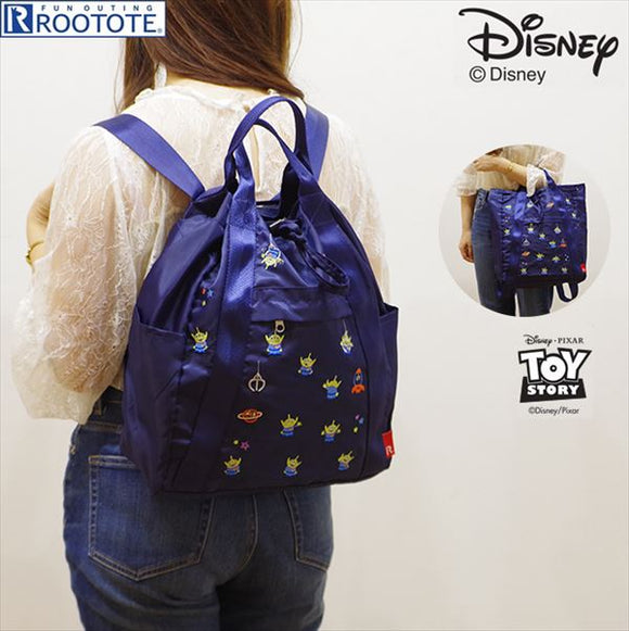 Rootote ルートート トートバッグ 通販 サイドポケット CEOROO セオルー DISNEY ディズニー 刺繍 2WAY リュック ミッキー バックパック バッグ レディース ショルダーバッグ - バックヤードファミリー