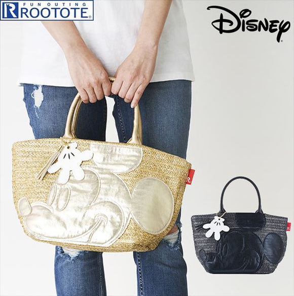 Rootote ルートート トートバッグ 通販 サイドポケット DELI デリ DISNEY ディズニー ミッキー バスケット サブバッグ レディース 小さめ 軽量 かわいい サブバッグ 手提げ - バックヤードファミリー