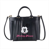 Rootote ルートート トートバッグ 通販 サイドポケット DELI デリ DISNEY ディズニー 2WAY ショルダー フリンジ 合成皮革 ミッキー レディース 小さめ 軽量 かわいい - バックヤードファミリー