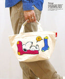 Rootote ルートート トートバッグ 通販 サイドポケット DELI デリ レディース PEANUTS ピーナッツ スヌーピー パイル おしゃれ 軽量 かわいい サブバッグ 手提げ - バックヤードファミリー