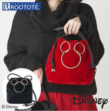 ルートート ディズニー 通販 レディース 斜めがけ ショルダーバッグ ブランド ROOTOTE ハンドバッグ 2way トート 大人 かわいい おしゃれ シンプル 合皮 エコファー フェイクレザー 冬 秋冬 ふわふわ もこもこ おでかけ サブバッグ Disney DELI LT デリ ファー リング - バックヤードファミリー