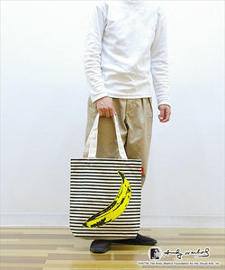 Rootote ルートート トートバッグ 通販 サイドポケット TALL トール ユニセックス Andy Warhol アンディ・ウォーホル キャンバス 肩掛け サブバッグ  レディース メンズ - バックヤードファミリー