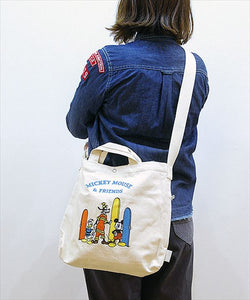 Rootote ルートート トートバッグ 通販 サイドポケット TALL トール レディース DISNEY ディズニー 刺繍 2WAY ショルダー  軽量 レディース メンズ - バックヤードファミリー