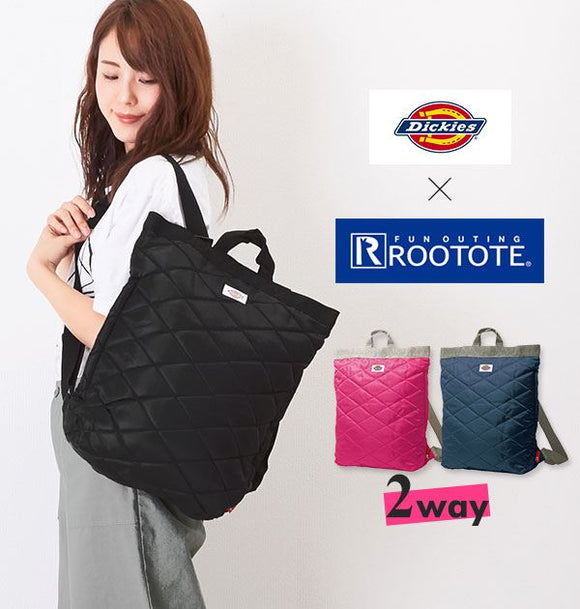 リュック レディース おしゃれ 軽量 通販 ROOTOTE ルートート メンズ ブランド かわいい シンプル 2way リュックサック 大容量 a4 撥水 はっ水 Dickies ディッキーズ 黒 ブラック 通勤 通学 トートバッグ ルーポケット マザーズバッグ ママリュック 背面ポケット