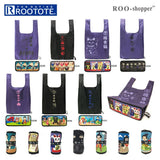 ルートート エコバッグ 通販 ROOTOTE 6736 ルーショッパー ROO-shopper ロール 折りたたみ コンパクト 軽量 軽い おしゃれ かわいい COOL JAPAN 和柄 コンビニバッグ コンビニ 用 エコ コンビニエコバッグ エコバック - バックヤードファミリー