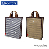 ルートート スヌーピー 通販 アーキャトル トートバッグ A4 レディース ROOTOTE A-quatre 通勤 通学 レッスンバッグ おしゃれ シンプル 大人 かわいい 上品 きれいめ きちんと 裏ラミネート加工 ヘリンボーン 8204 IP.A4.Peanuts-6X レディースバッグ - バックヤードファミリー
