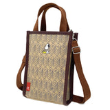 ルートート スヌーピー 通販 ショルダー ショルダーバッグ ミニショルダー レディース ROOTOTE bagy roo ベビールー ワンマイルバッグ おしゃれ シンプル 大人 かわいい 上品 きれいめ きちんと 裏ラミネート加工 ヘリンボーン 8206 IP.ベビールー.Peanuts-6X - バックヤードファミリー