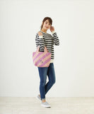 ルートート スヌーピー 通販 デリ トートバッグ 布 小さめ レディース ROOTOTE DELI 綿 コットン 軽量 軽い ボーダー ストライプ JOE COOL ジョー・クール おしゃれ かわいい カジュアル 8208 IP.デリ.wストライプ Peanuts6Z レディースバッグ - バックヤードファミリー