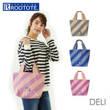 ルートート スヌーピー 通販 デリ トートバッグ 布 小さめ レディース ROOTOTE DELI 綿 コットン 軽量 軽い ボーダー ストライプ JOE COOL ジョー・クール おしゃれ かわいい カジュアル 8208 IP.デリ.wストライプ Peanuts6Z レディースバッグ - バックヤードファミリー
