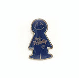 ピンバッジ おしゃれ 通販 キャラクター ピンバッチ 可愛い かわいい モチーフ カラフル ブローチ バッジ バッチ バッヂ ブローチピン 人形 Mr.Friendly ミスターフレンドリー FR.ピンバッチ-C - バックヤードファミリー