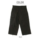 ワークパンツ メンズ 通販 rothco カーゴパンツ ロスコ ハーフパンツ 7分丈 七分丈 カーゴ ワーク カプリパンツ サイドポケット カーゴポケット シンプル 丈夫 リップストップ ROTHCO 6Pocket BDU 3/4 Pants 835 パンツ ズボン