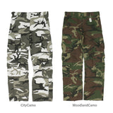 ロスコ Rothco カーゴパンツ メンズ ゆったり 通販 レディース カーゴ ファティーグパンツ ジッパーフライ ヴィンテージ パラトルーパー 大きいサイズ パンツ 作業服 ブランド 無地 迷彩 ソックスイン ダンス アウトドア キャンプ