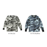 ロスコ シャツ 通販 ブランド ROTHCO メンズ tシャツ おしゃれ 長袖 Camo 迷彩 USAモデル 米軍 カモフラ クルーネック 大きいサイズ ロングスリーブ 春 夏 秋 冬 ミリタリーウェア