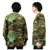 ロスコ シャツ 通販 ブランド ROTHCO メンズ tシャツ おしゃれ 長袖 Camo 迷彩 USAモデル 米軍 カモフラ クルーネック 大きいサイズ ロングスリーブ 春 夏 秋 冬 ミリタリーウェア