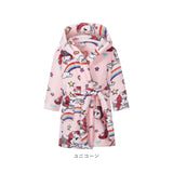 ルームウェア ガウン 通販 ふわもこ 子供 パジャマ もこもこ 部屋着 モコモコ 秋冬 あったか 長袖 前開き 90 100 110 120 130 140 バスローブ ガウン キッズ 寝巻き 女の子 男の子 キッズ 半天 赤ちゃん ベビー用品 着る毛布 子ども服