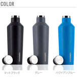 ステンレスボトル CORKCICLE コークシクル 通販 キャンティーン CANTEEN WATERMAN ウォーターマン 470ml 16oz マグボトル 直飲み マイボトル 保温 保冷 おしゃれ シンプル 無地 3層構造 広口 滑りにくい ステンレス ボトル すべり止め付き アウトドア レジャー キャンプ 海