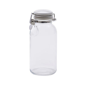 保存容器 Cellarmate セラーメイト 通販 ワンプッシュ便利びん 500ml ガラス 硝子 透明容器 キャニスター ドレッシング作り ストッパー付 洗いやすい 片手で使える 透明 クリア 調味料入れ 多用途 シンプル 無地 ガラス瓶 ビン 縦長 星硝 SEISHO