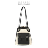 sac ショルダーバッグ 通販 レディース リュック おしゃれ 大人 かわいい 2way 大人可愛い 合皮 革 フェイクレザー 通勤 小さめ ミニリュック ブランド サック メリー S-45960 ブラック ホワイト オーク