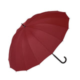 長傘 レディース 16本骨 56cm 桜雫 さくらしずく 通販 雨傘 晴雨兼用 京都花舞妓 手開き 手動 UVカット 日傘 紫外線対策 軽量 軽い 濡れると柄が浮き出る 桜 さくら 花柄 和柄 婦人 女性 無地 シンプル おしゃれ かわいい かさ 傘 カサ アンブレラ パラソル