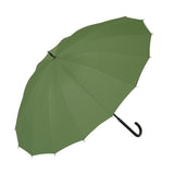 長傘 レディース 16本骨 56cm 桜雫 さくらしずく 通販 雨傘 晴雨兼用 京都花舞妓 手開き 手動 UVカット 日傘 紫外線対策 軽量 軽い 濡れると柄が浮き出る 桜 さくら 花柄 和柄 婦人 女性 無地 シンプル おしゃれ かわいい かさ 傘 カサ アンブレラ パラソル