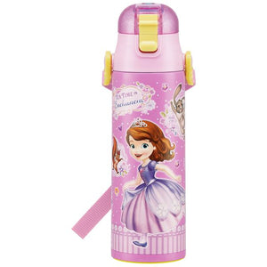 水筒 子供 ステンレス 直飲み 通販 580ml 保冷 肩掛け 軽量 軽い ワンプッシュ マグボトル ダイレクトボトル キッズ 子ども用 キャラクター ディズニー Disney プリンセス トイストーリー キティ すみっコ ポケモン ミニオン トミカ カーズ トミカ カーズ