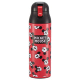 ステンレスボトル キャラクター 500ml おしゃれ 直飲み 子ども スケーター ワンプッシュ ダイレクトボトル かわいい 保冷 保温 水筒 子供 キッズ 軽量 トトロ ディズニー スヌーピー すみっコぐらし ミッキー キティ