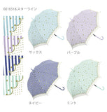 ジャンプ傘 58cm Sheil&Sheil シェイルシェイル 通販 レディース 長傘 雨傘 傘 ジャンプ ワンタッチ 女性 婦人用 おしゃれ かわいい 女の子 女子 グラスファイバー骨 丈夫 折れにくい かさ カサ 58センチ 8本骨 ドット 水玉 ストライプ 縞 ギンガムチェック キラキラ