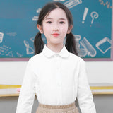 女の子 ブラウス キッズ 長袖 通販 襟付き シャツ 白 トップス フォーマル ジュニア スーツ インナー 子供服 子ども服 女の子 ガールズ 入学式 卒業式 きれいめ おしゃれ 入園式 卒園式 かわいい こども 小学生 100 110 120 130 140 150