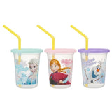 プラスチック コップ セット 通販 子供 キッズ キャラクター ストロー付き タンブラー 蓋付き プラコップ ディズニー プリンセス カーズ ミニオン スヌーピー SNOOPY ポケモン トトロ こぼれにくい 子供用コップ 食器 子ども用食器 キッズ用食器 SKATER スケーター SIH2ST