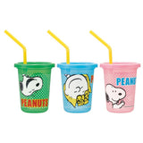 プラスチック コップ セット 通販 子供 キッズ キャラクター ストロー付き タンブラー 蓋付き プラコップ ディズニー プリンセス カーズ ミニオン スヌーピー SNOOPY ポケモン トトロ こぼれにくい 子供用コップ 食器 子ども用食器 キッズ用食器 SKATER スケーター SIH2ST