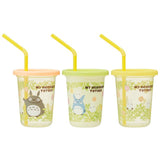 プラスチック コップ セット 通販 子供 キッズ キャラクター ストロー付き タンブラー 蓋付き プラコップ ディズニー プリンセス カーズ ミニオン スヌーピー SNOOPY ポケモン トトロ こぼれにくい 子供用コップ 食器 子ども用食器 キッズ用食器 SKATER スケーター SIH2ST