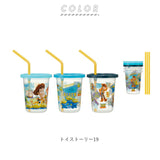プラスチック コップ セット 通販 子供 キッズ キャラクター ストロー付き タンブラー 蓋付き プラコップ ディズニー プリンセス カーズ ミニオン スヌーピー SNOOPY ポケモン トトロ こぼれにくい 子供用コップ 食器 子ども用食器 キッズ用食器 SKATER スケーター SIH2ST