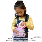 ショルダー 女の子 通園バッグ 通販 斜め掛け 斜めがけ ジュニア ヨコ型 バッグ チャーム かわいい ハート くま マスコット MILK TEDDY ミルクテディ Wファスナー おでかけ 小学生 中学生 遠足 旅行 プレゼント