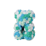 アーティフィシャル 通販 アニマル ミニ 人形 ディスプレイ用 クリアケース入り 置き型 バラ 薔薇 お手入れ不要 ディスプレイ 店舗 ウサギ ラビット ベアー ベア 熊 ギフト プレゼント