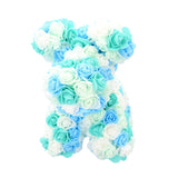 アーティフィシャル 通販 アニマル ミニ 人形 ディスプレイ用 クリアケース入り 置き型 バラ 薔薇 お手入れ不要 ディスプレイ 店舗 ウサギ ラビット ベアー ベア 熊 ギフト プレゼント