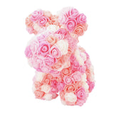 アーティフィシャル 通販 アニマル ミニ 人形 ディスプレイ用 クリアケース入り 置き型 バラ 薔薇 お手入れ不要 ディスプレイ 店舗 ウサギ ラビット ベアー ベア 熊 ギフト プレゼント