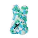 アーティフィシャル 通販 アニマル ミニ 人形 ディスプレイ用 クリアケース入り 置き型 バラ 薔薇 お手入れ不要 ディスプレイ 店舗 ウサギ ラビット ベアー ベア 熊 ギフト プレゼント