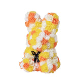 アーティフィシャル 通販 アニマル ミニ 人形 ディスプレイ用 クリアケース入り 置き型 バラ 薔薇 お手入れ不要 ディスプレイ 店舗 ウサギ ラビット ベアー ベア 熊 ギフト プレゼント