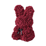 アーティフィシャル 通販 アニマル ミニ 人形 ディスプレイ用 クリアケース入り 置き型 バラ 薔薇 お手入れ不要 ディスプレイ 店舗 ウサギ ラビット ベアー ベア 熊 ギフト プレゼント