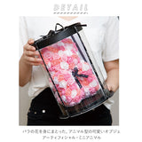 アーティフィシャル 通販 アニマル ミニ 人形 ディスプレイ用 クリアケース入り 置き型 バラ 薔薇 お手入れ不要 ディスプレイ 店舗 ウサギ ラビット ベアー ベア 熊 ギフト プレゼント